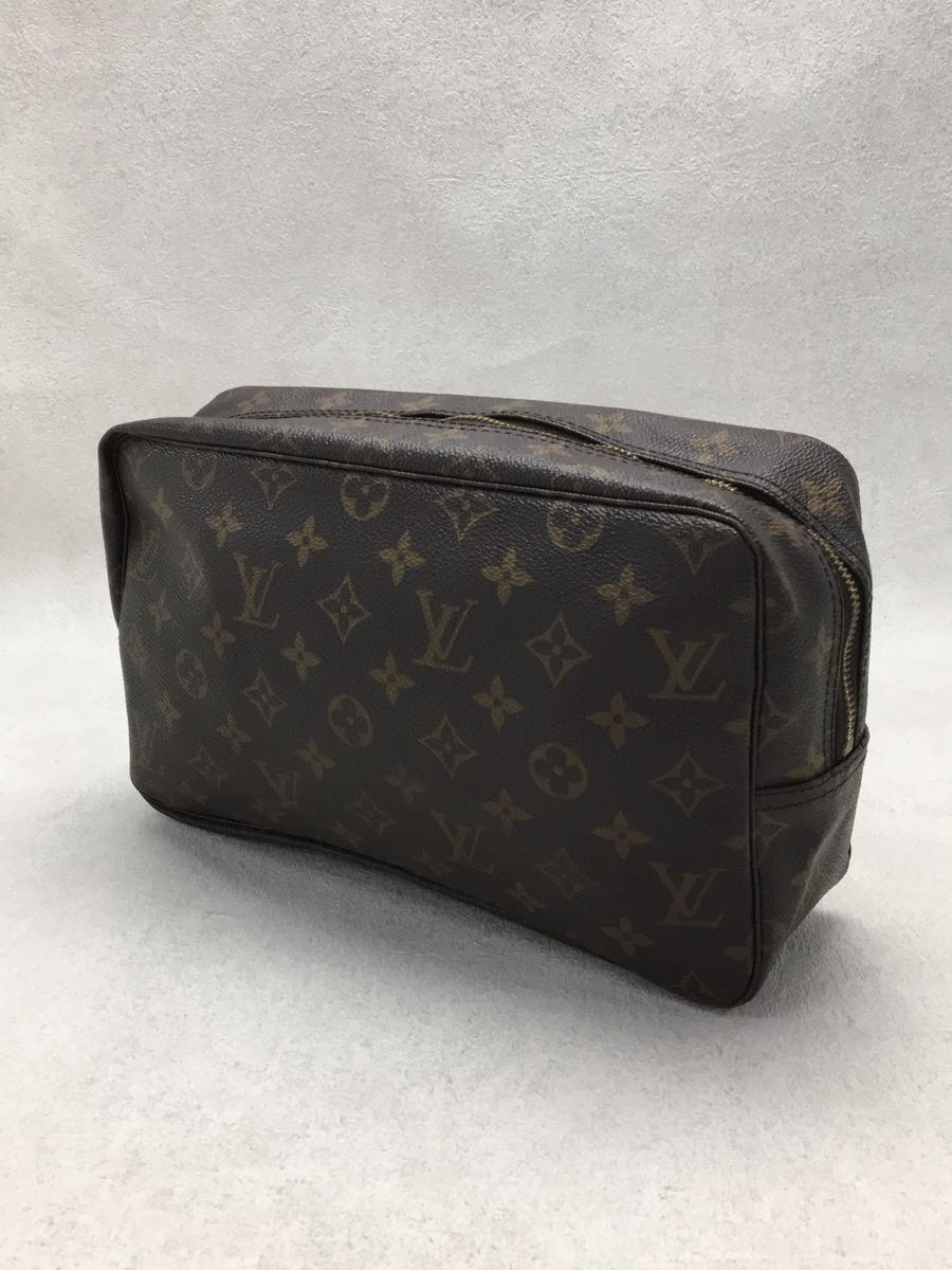 LOUIS VUITTON◇トゥルース・トワレット28_モノグラム_BRW/PVC/BRW