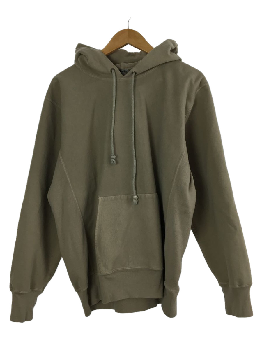 AURALEE◇SUPER MILLED SWEAT P/O PARKA/5/コットン/BEG | promo