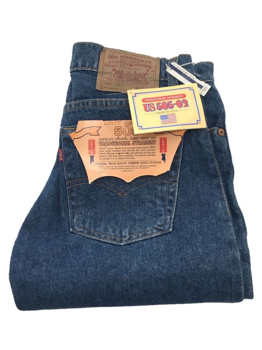 送料0円 Levi's 505 デットストック フラッシャー付き econet.bi