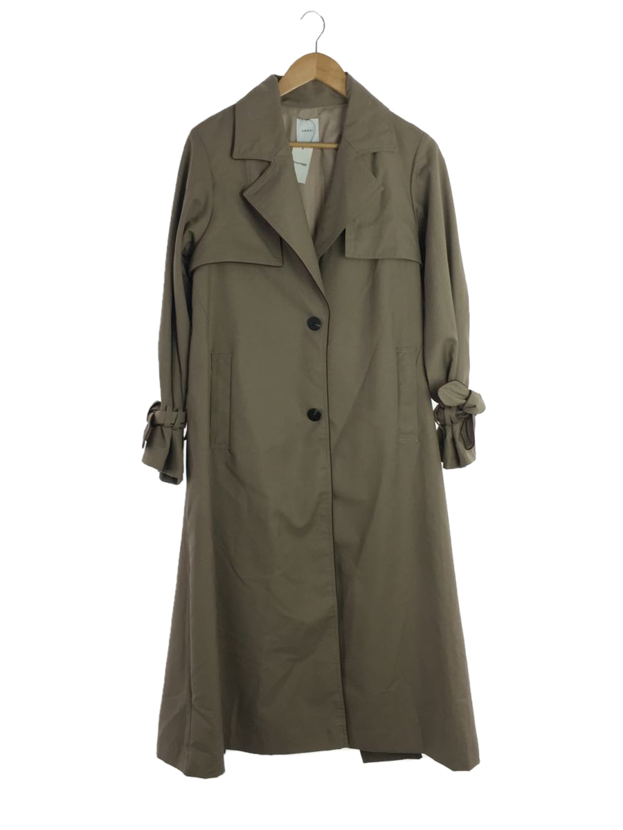 BACK PLEATS LAYERED COAT | jarussi.com.br