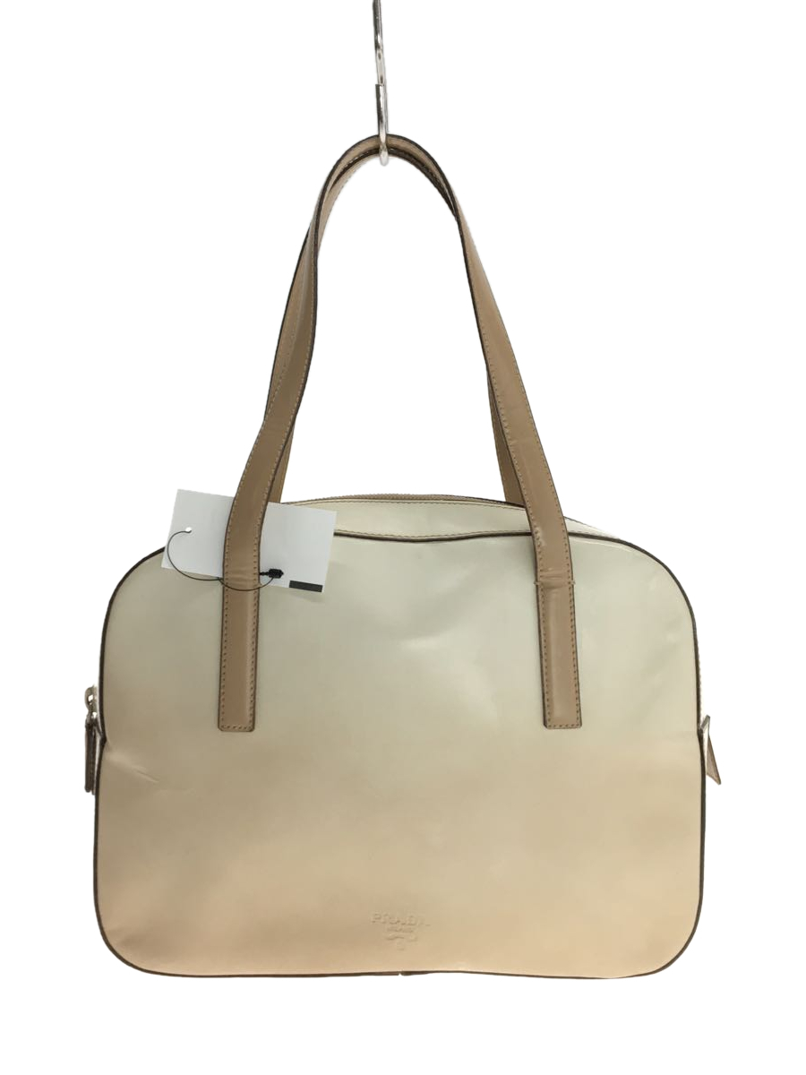 PRADA◇プラダ/ハンドバッグ/エナメル/ヤケ・汚れ有 bispharma.com.br