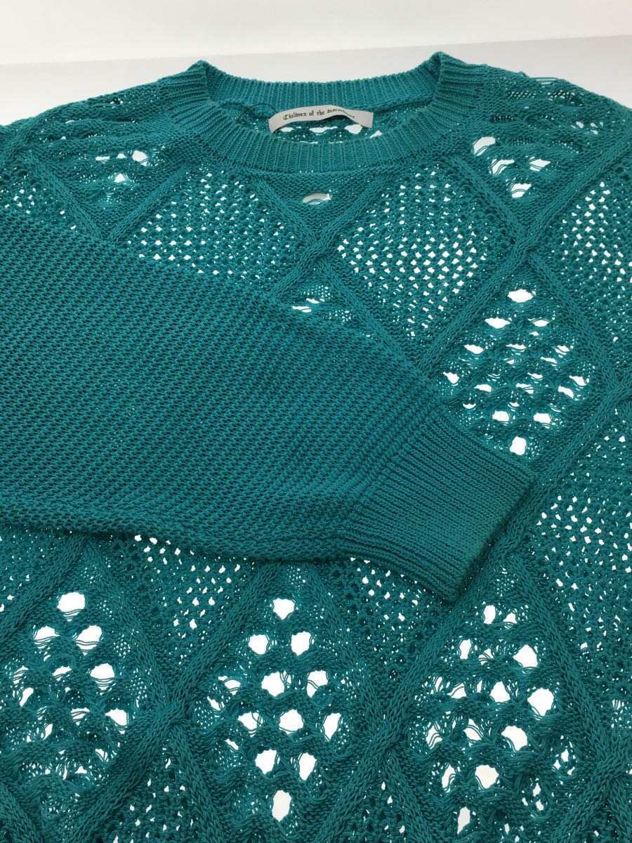 Children of the discordance◇21SS/DIAMOND MESH KNIT PULLOVER/1