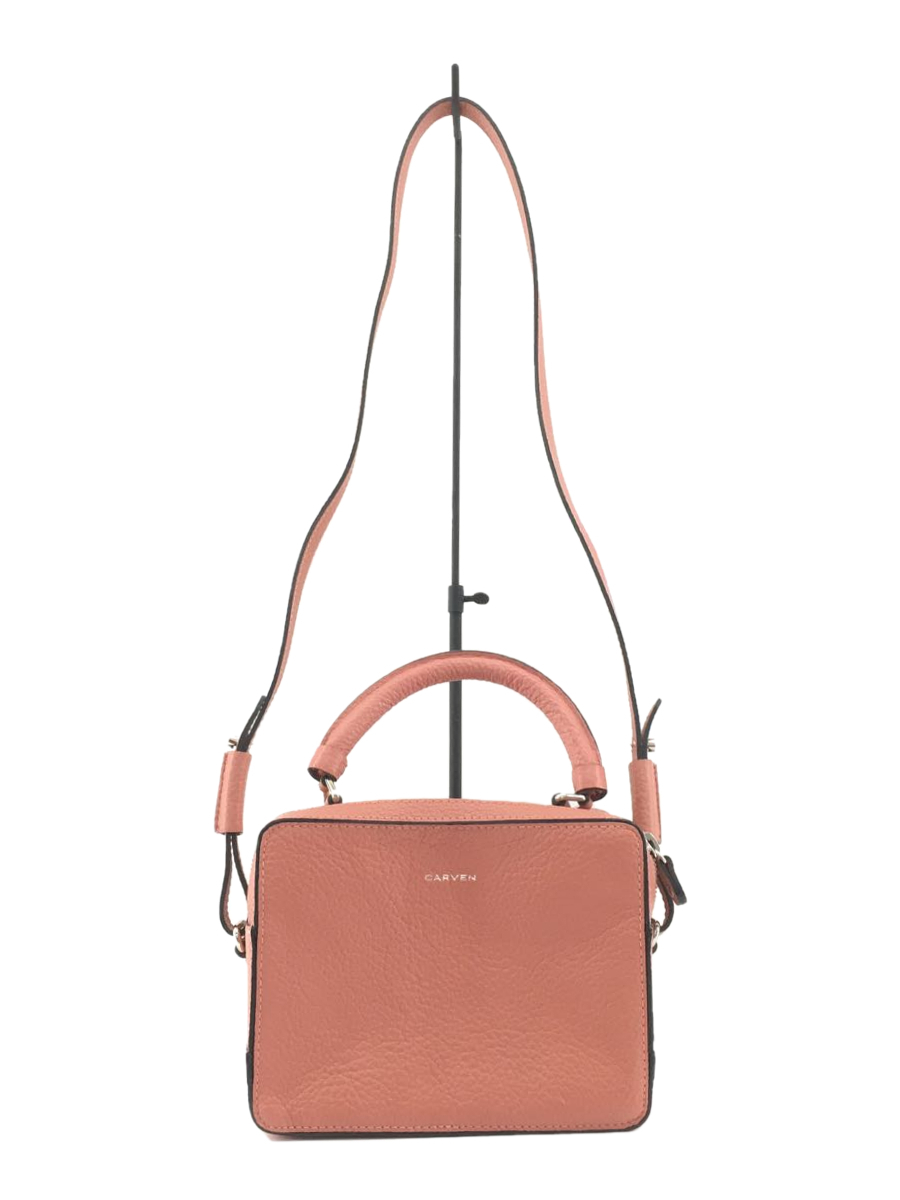 CARVEN◇2WAY/ショルダーバッグ/レザー/PNK/無地 lp2m.ustjogja.ac.id