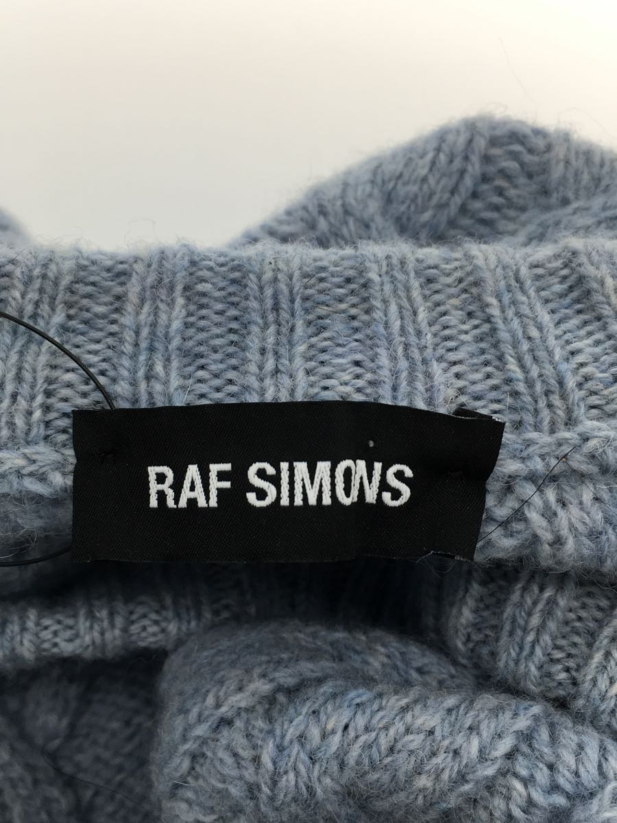 RAF SIMONS◇セーター(厚手)/M/ウール/BLU/ブルー/青/19AW | sweatreno.com