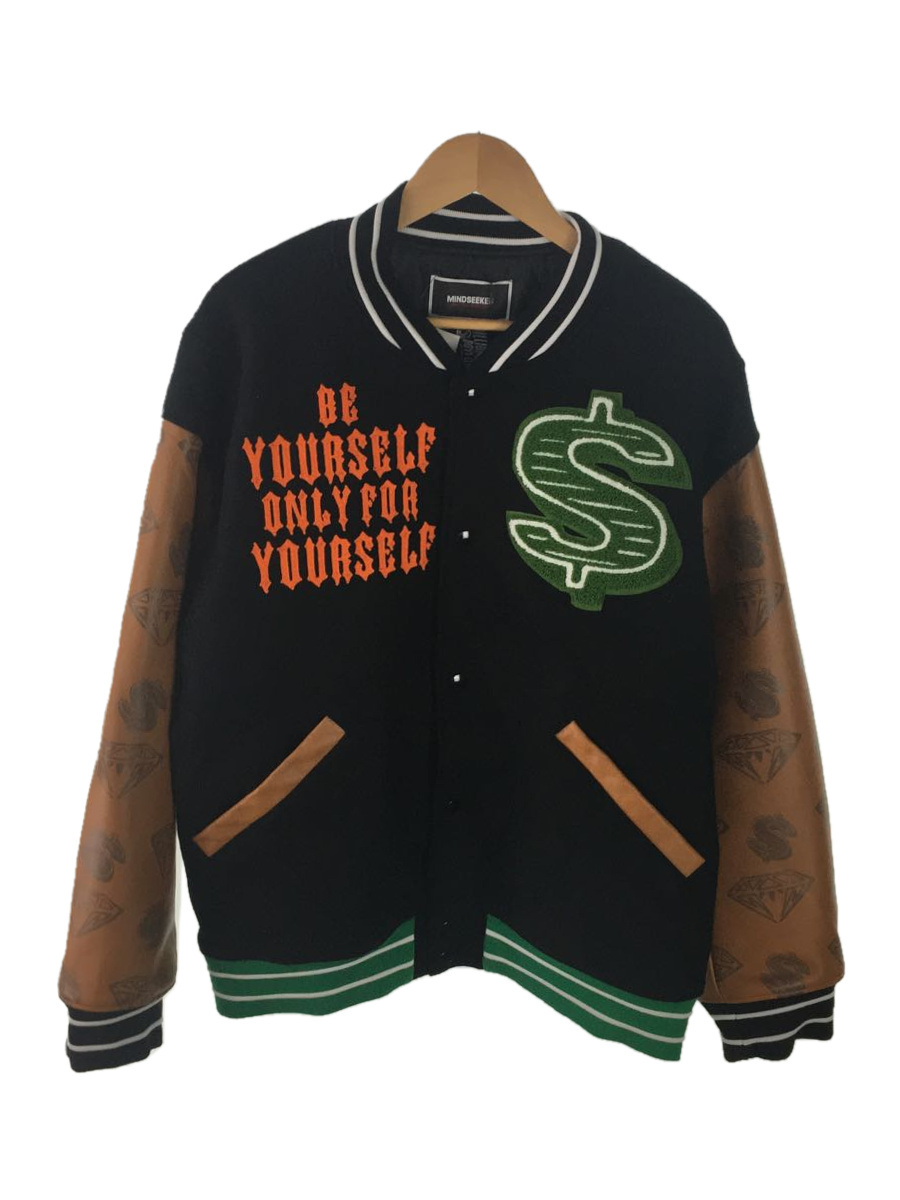 mindseeker◇×BILLIONAIRE BOYS CLUB/タグ付/STARTER JK/スタジャン/L