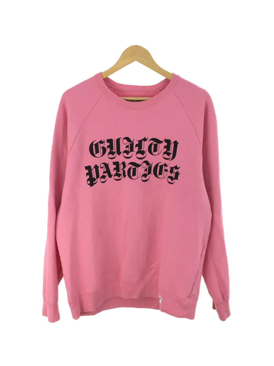 WACKO MARIA◇WASHED HEAVY WEIGHT CREW NECK SWEAT SHIRTS/スウェット
