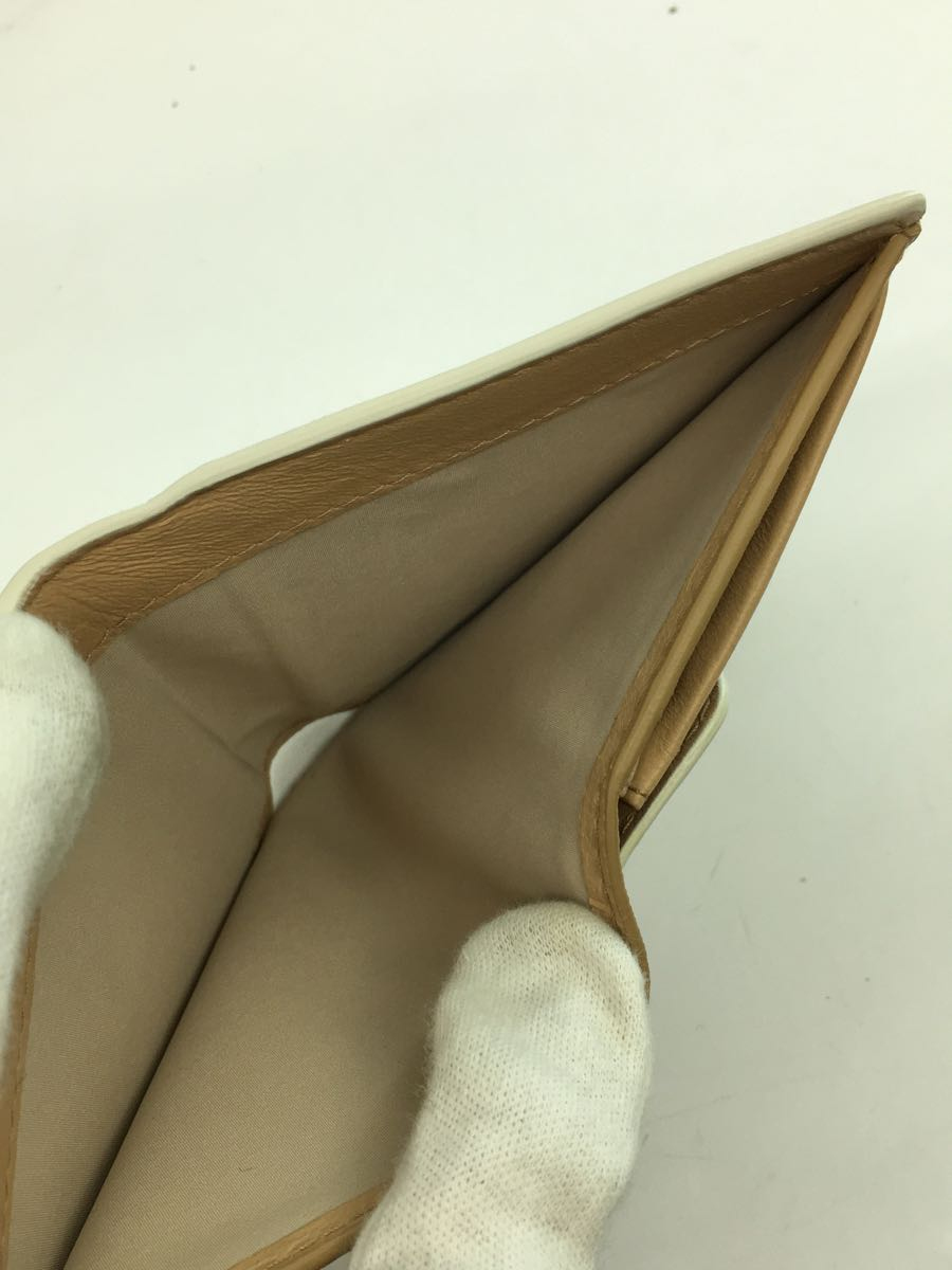 Maison Margiela◇2つ折り財布/山羊革/ゴールド/S56UI0140/バイ