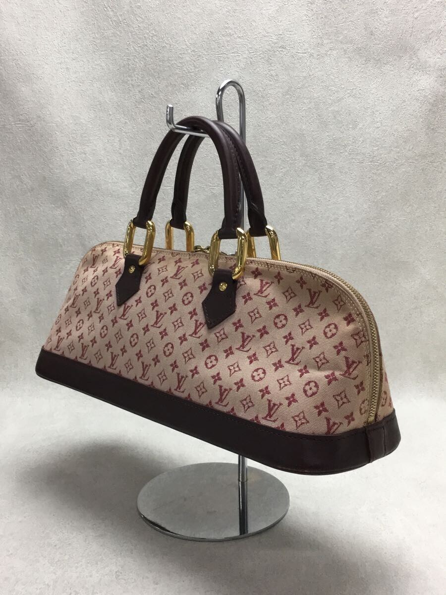 LOUIS VUITTON◇アルマロン_モノグラム・ミニ_PNK/キャンバス/PNK