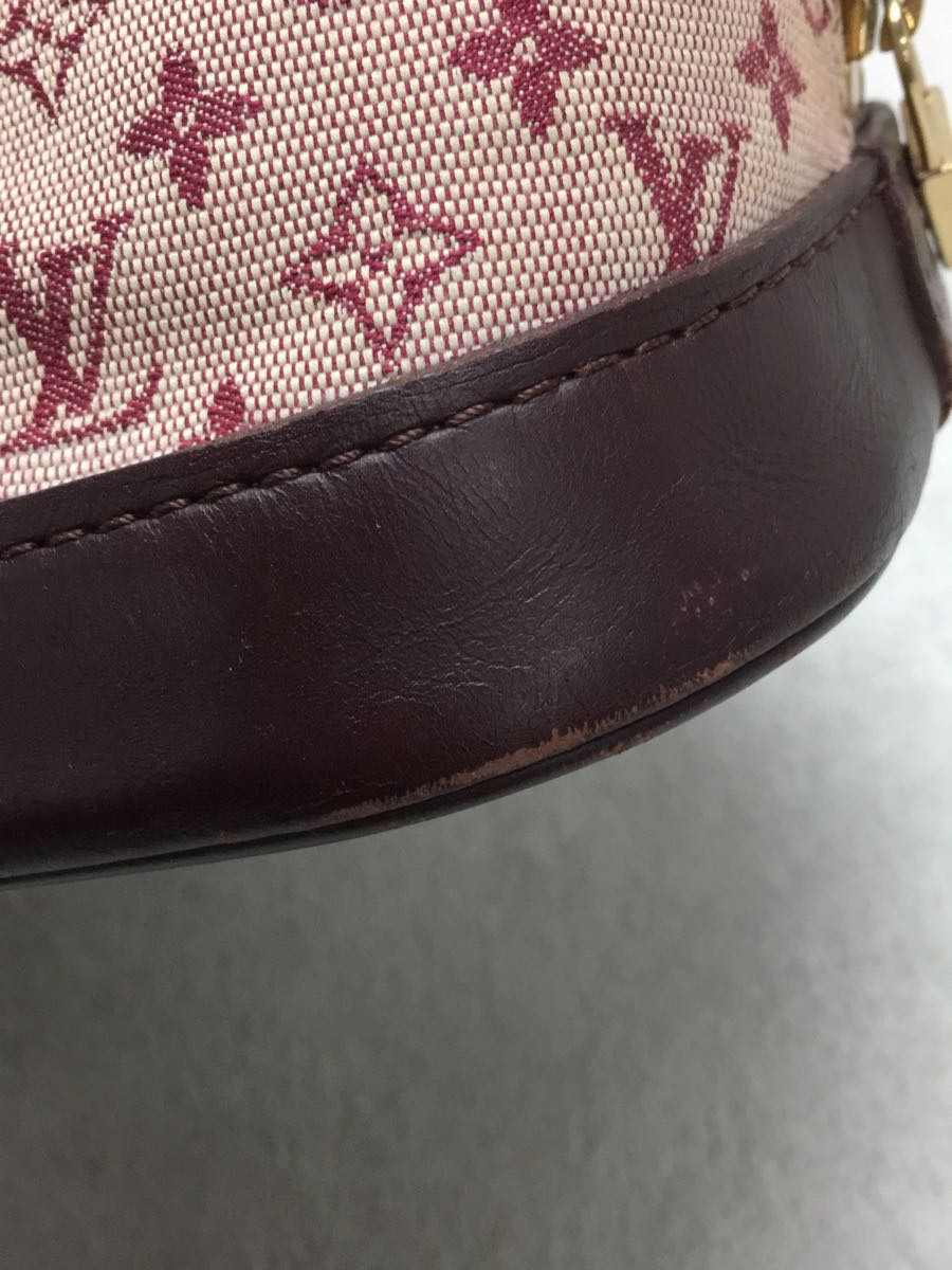 LOUIS VUITTON◇アルマロン_モノグラム・ミニ_PNK/キャンバス/PNK