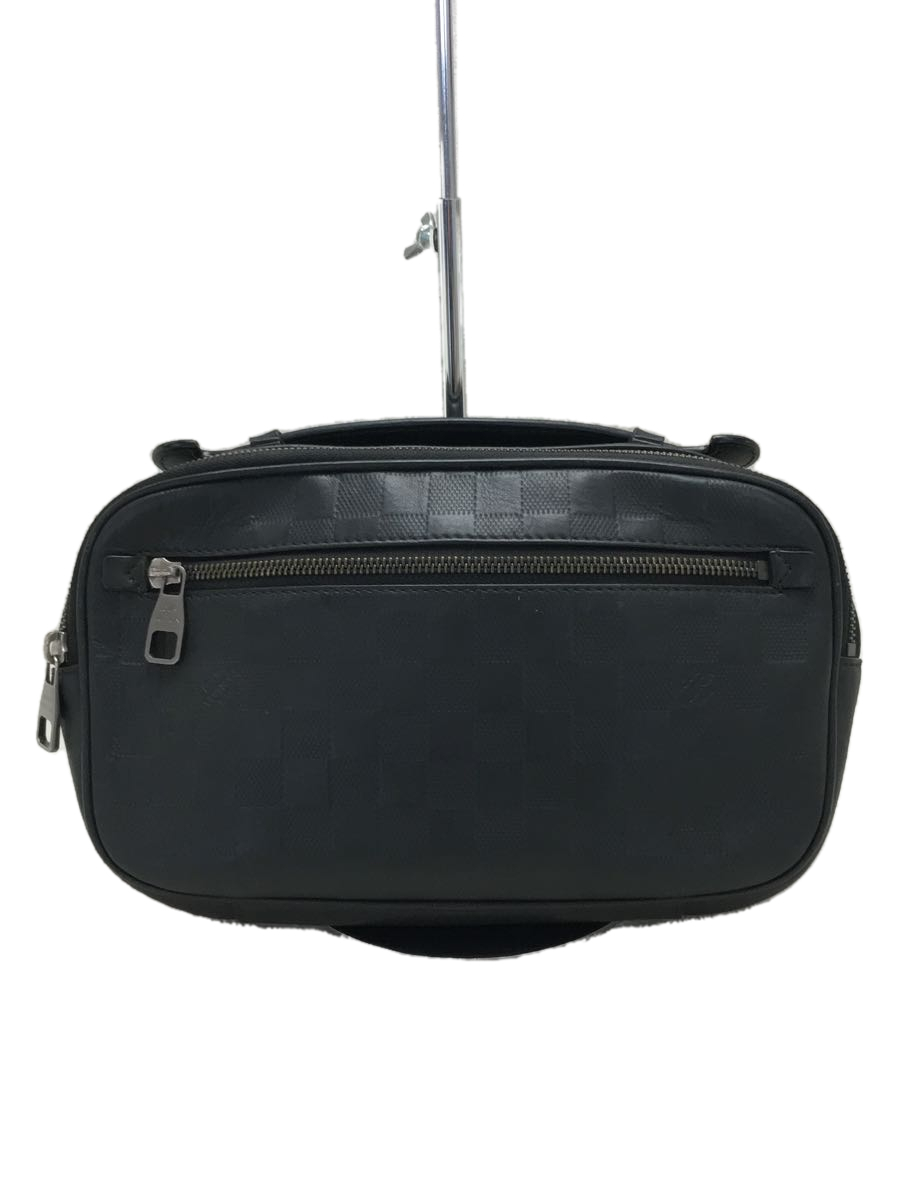 LOUIS VUITTON◇Louis Vuitton アンブレール_ダミエアンフィニ/レザー