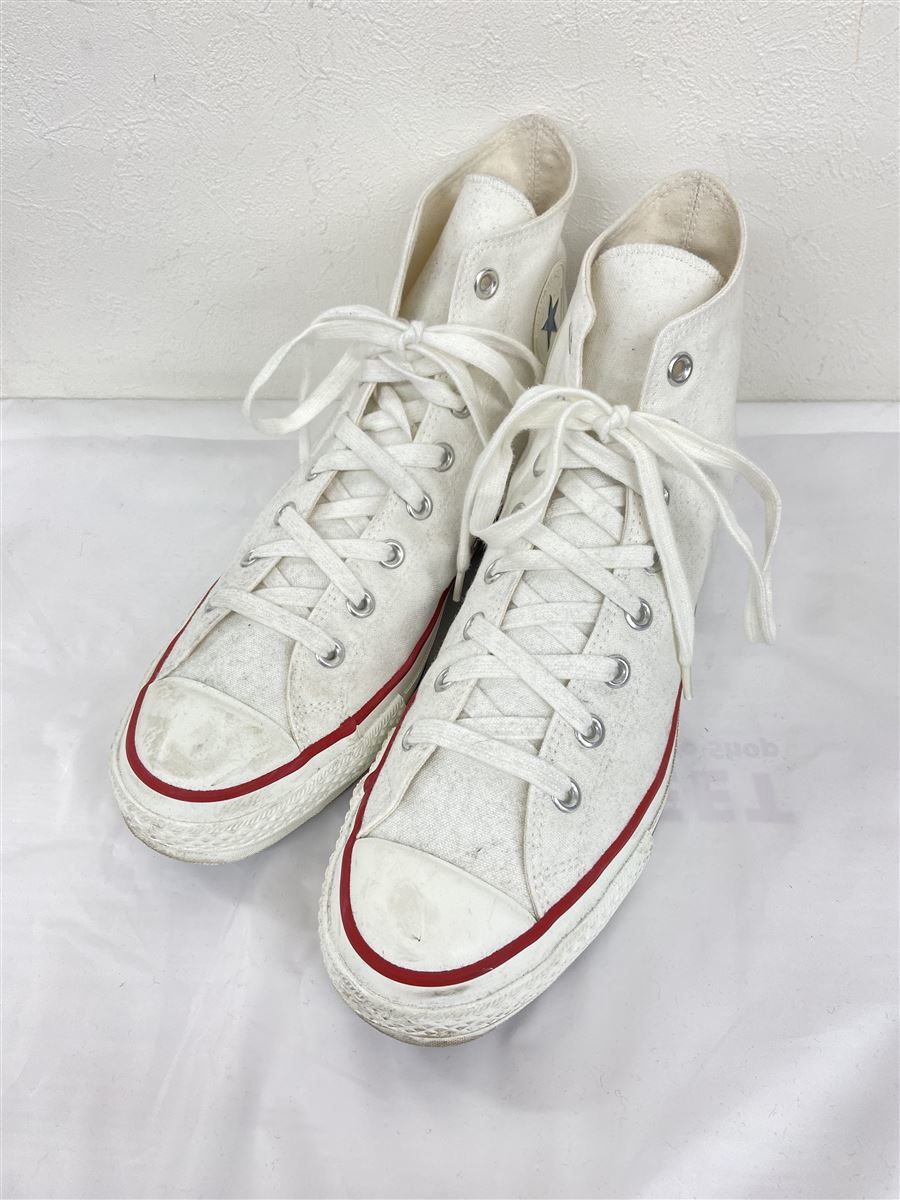 ヤフオク! - CONVERSE◇ハイカットスニーカー/US9.5/ホワイ...