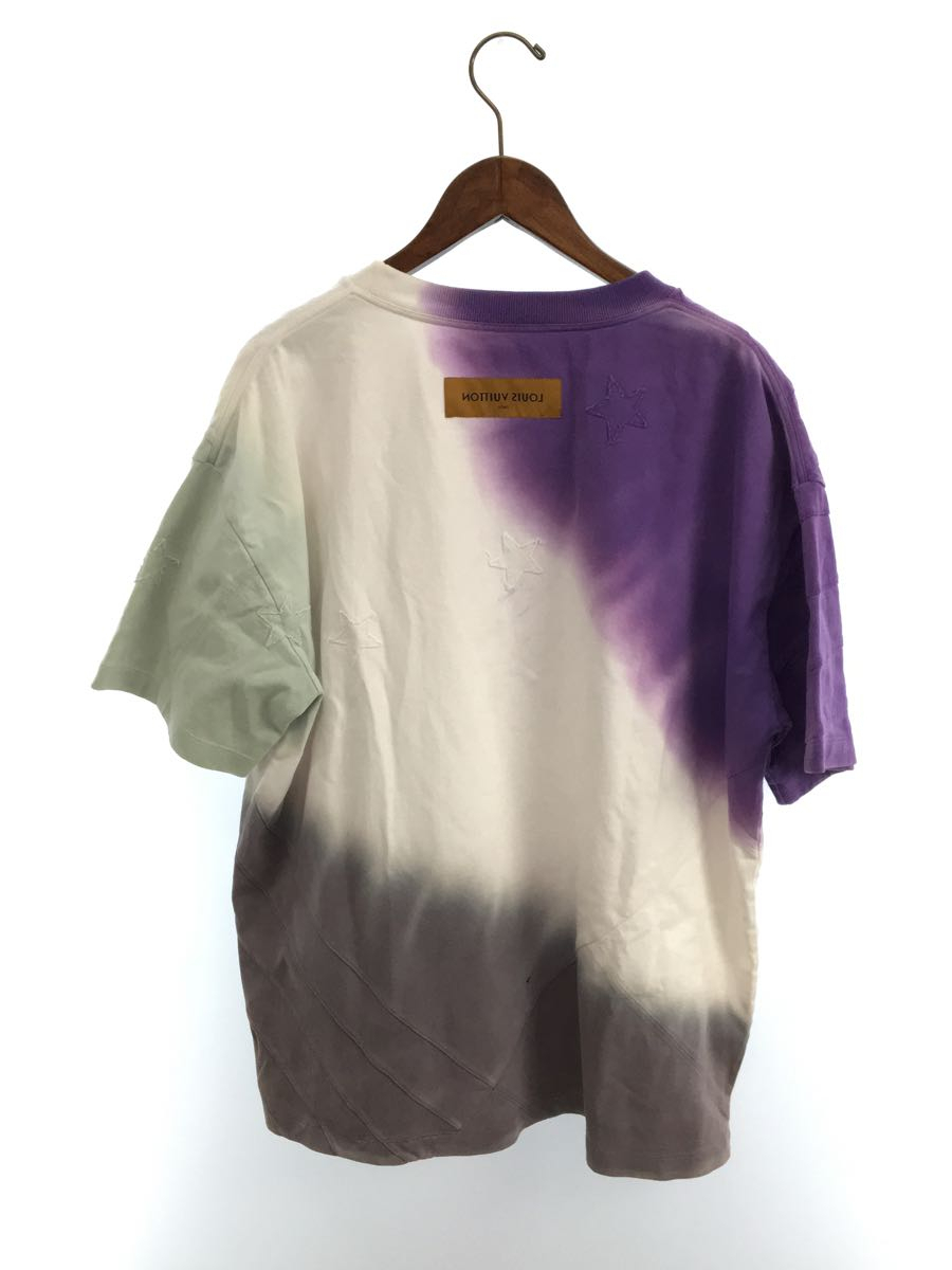 LOUIS VUITTON◇ルイヴィトン/19AW/Tシャツ/L/コットン/紫/パッチ