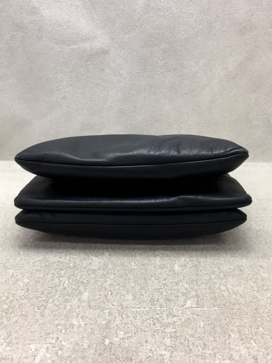 CELINE◇TRIO/ラージ/ショルダーバッグ/レザー/BLK | sweatreno.com