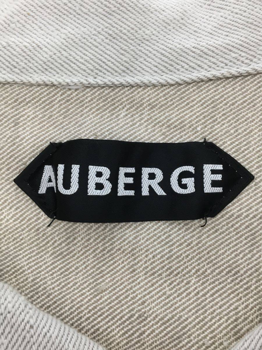 AUBERGE/Gジャン/40/コットン/ホワイト/プルミエールコットンデニム 福袋特集 2022 デニムジャケット サイズ38 PREMIER AUBERGE Gジャン/デニムジャケット