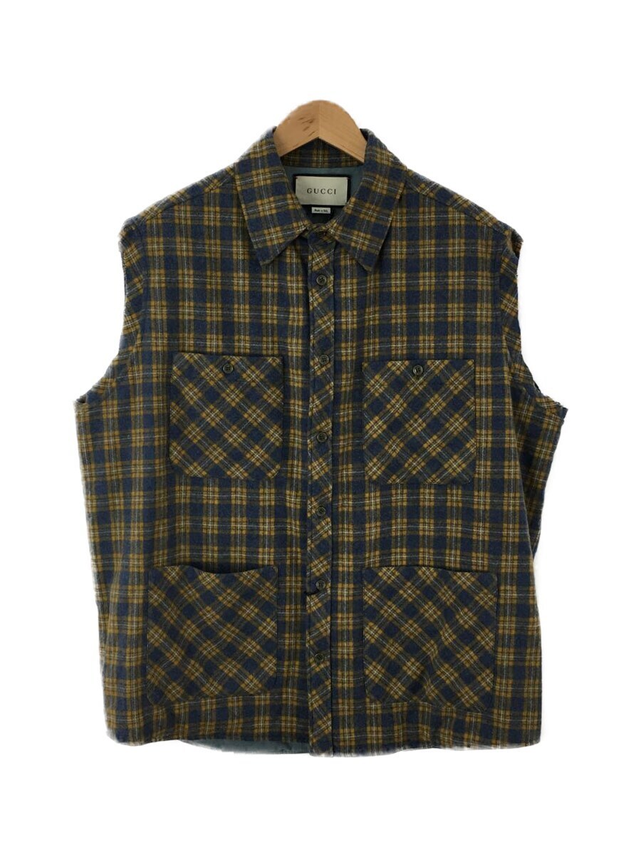 GUCCI◇グッチ/ベスト/46/ウール/チェック/591241/20SS | sweatreno.com