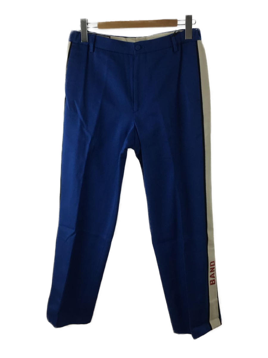GUCCI◇BLU/48/GUCCI BAND Pleat-Front PANT/568670/タグ付/未使用品