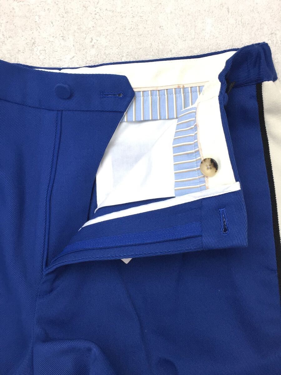 GUCCI◇BLU/48/GUCCI BAND Pleat-Front PANT/568670/タグ付/未使用品