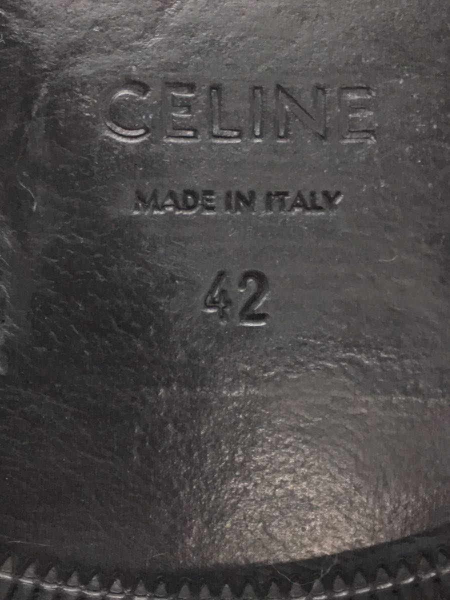 CELINE◇サイドゴアブーツ/42/BLK/チェルシーブーツ | sweatreno.com