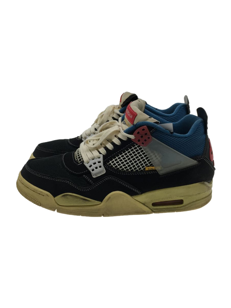 NIKE◇AIR JORDAN 4 RETRO SP_エアジョーダン 4 レトロ SP/27.5cm/BLK