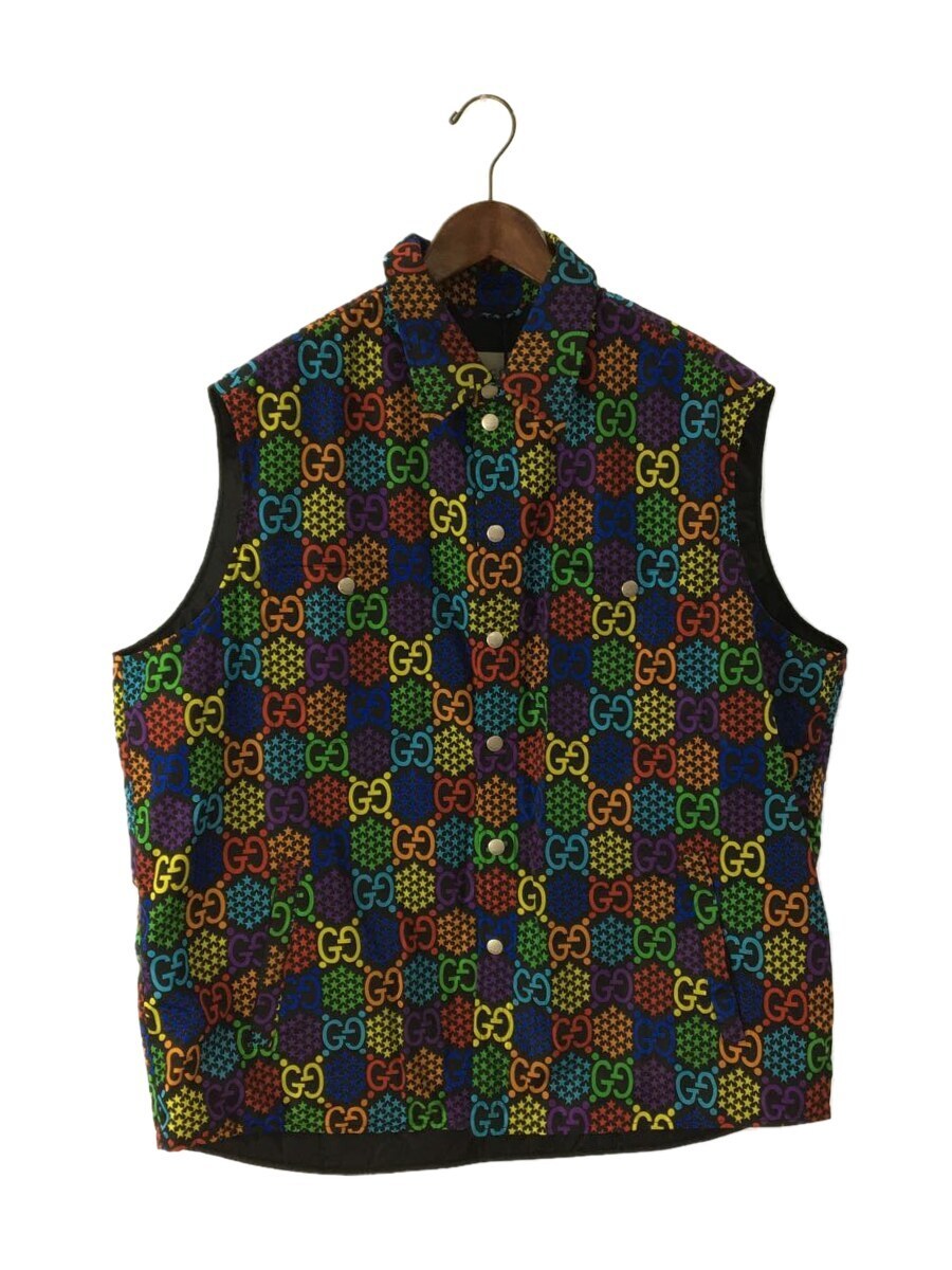 GUCCI◇グッチ/ベスト/48/ナイロン/マルチカラー/総柄 | sweatreno.com