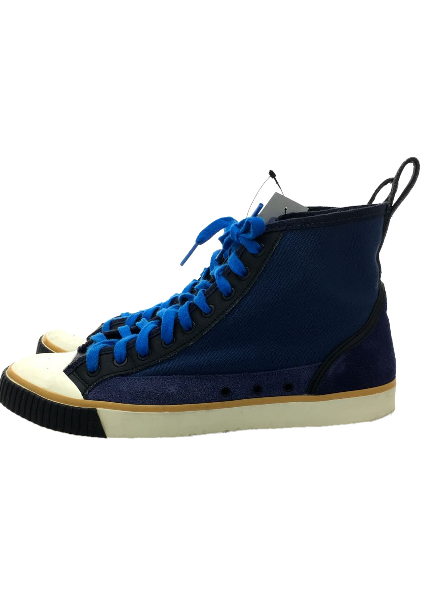 Onitsuka Tiger ハイカットスニーカー/27.5cm/ネイビ/キャンバス ...