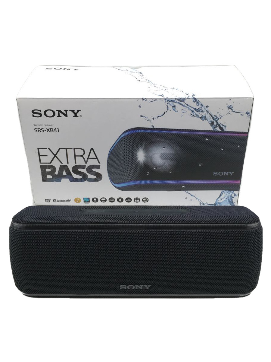 SONY Bluetoothスピーカー SRS-XB41(B) オーディオ機器 アンプ