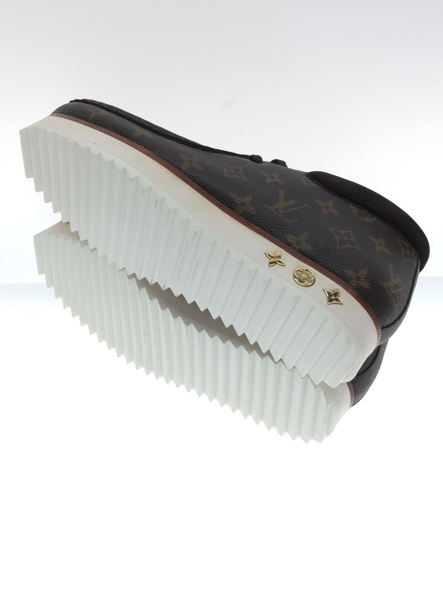 LOUIS VUITTON◇×NIGO/LVモッズ・ライン/チャッカブーツ/US7.5/BRW