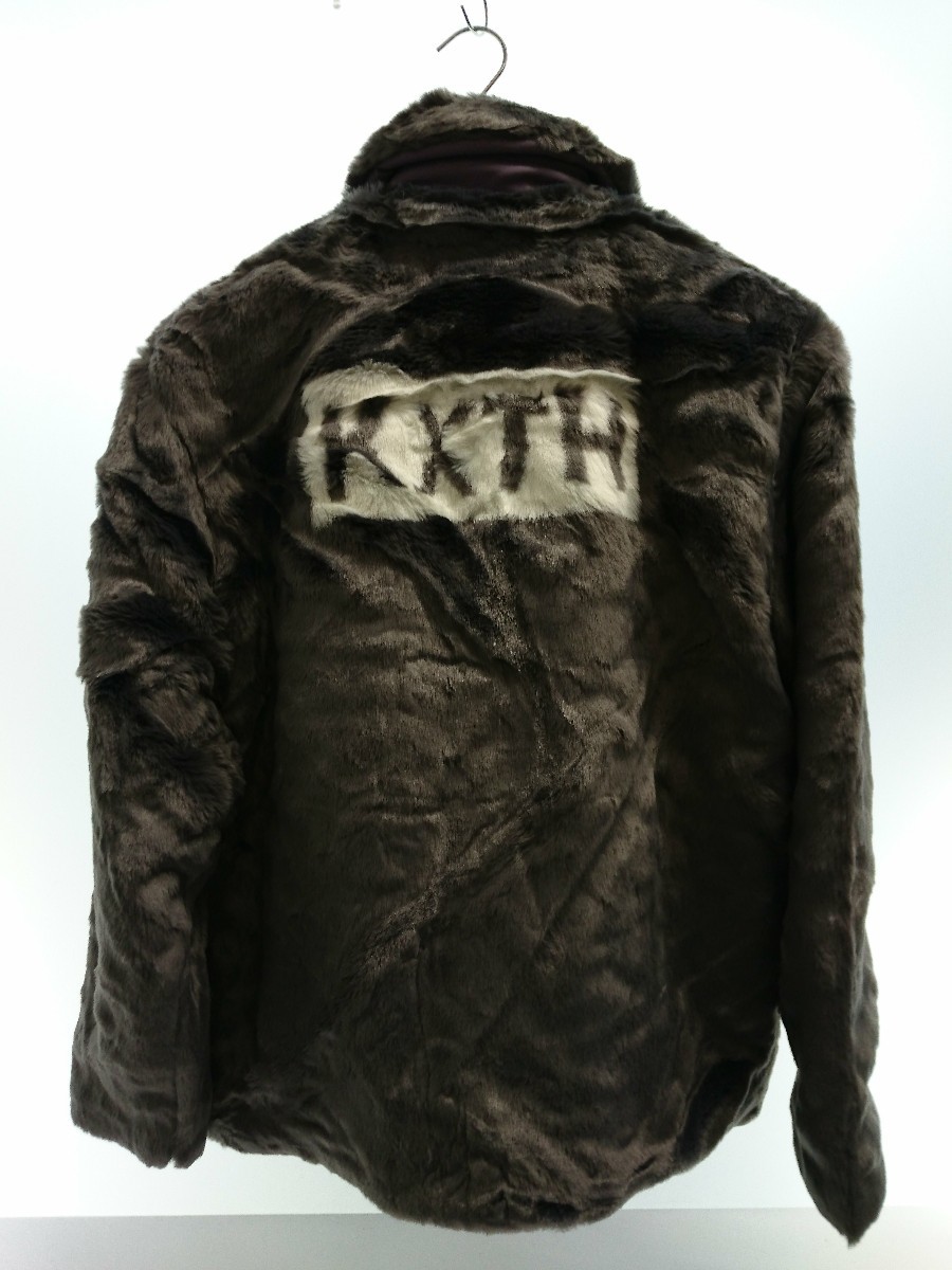KITH◇21AW/Faux Fur Coaches Jacket/フェイクファージャケット/L