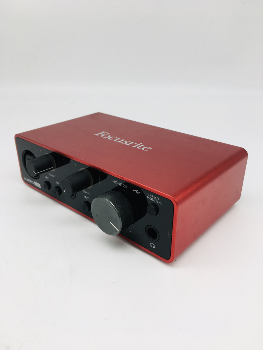 Focusrite◇Scarlett Solo Studio/オーディオインターフェイス/状態