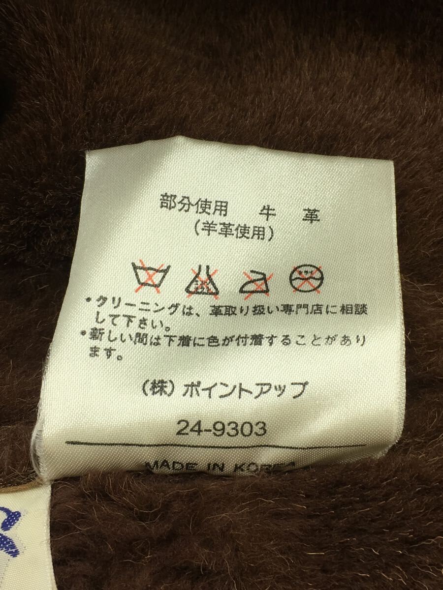 HAI SPORTING GEAR◇パッチワーク/ムートンジャケット/M/レザー HAI SPORTING GEAR◇パッチワーク/ムートンジャケット/M/レザー