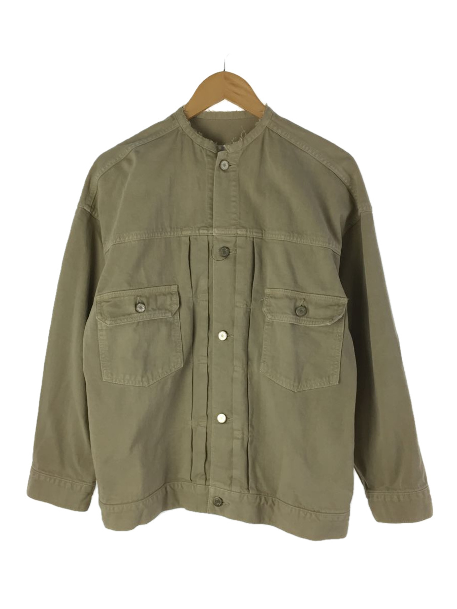 IENA◇20SS/カラーチノリメイクルーズブルゾン/Gジャン/38/コットン ランキング上位のプレゼント IENAイエナ☆カラーチノリメイクルーズブルゾン☆ベージュ38 Gジャン/デニムジャケット