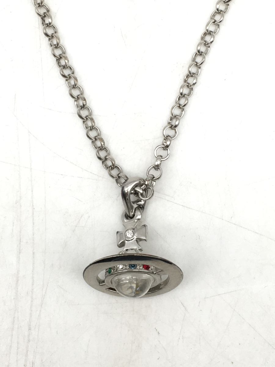 Vivienne Westwood◇ネックレス/-/SLV/トップ有/メンズ/タイニーオーブ