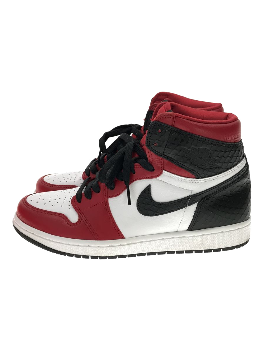 NIKE◇AIR JORDAN 1 RETRO HIGH OG ”Satin Red”/27cm/RED/CD0461-601