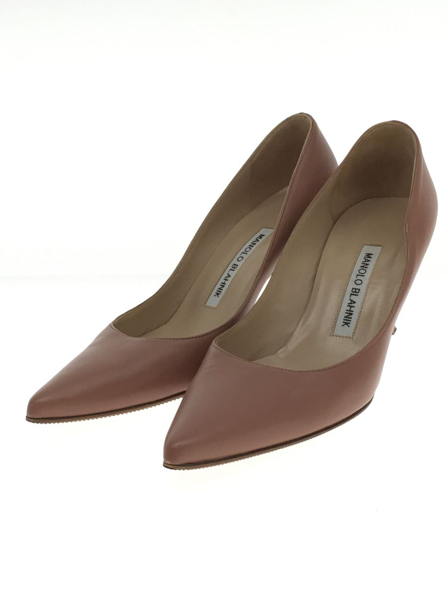 MANOLO BLAHNIK◇パンプス/36/ピンク/レザー | equipoypartes.com