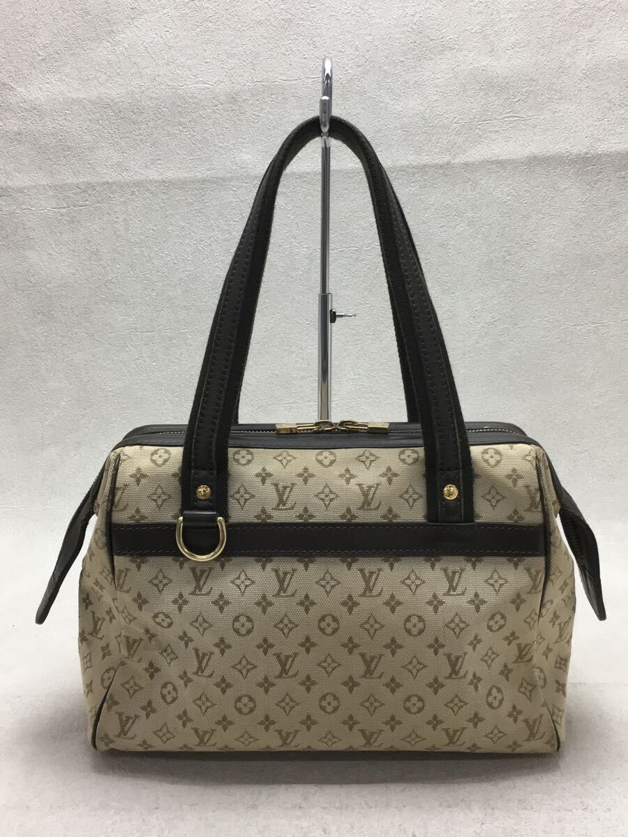 LOUIS VUITTON◇ジョセフィーヌPM_モノグラム・ミニ_BEG/キャンバス