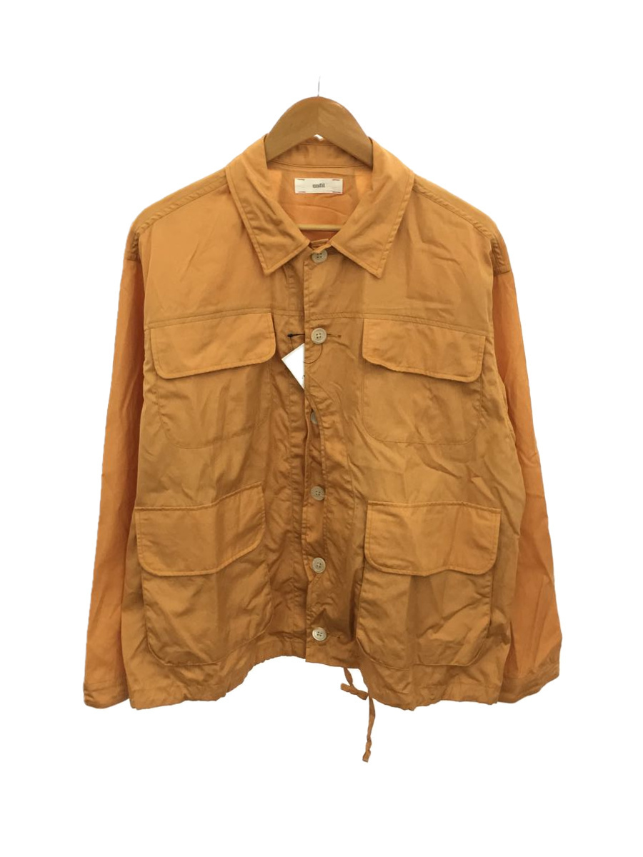 unfil◇ミリタリージャケット/4/コットン/washed cotton-poplin
