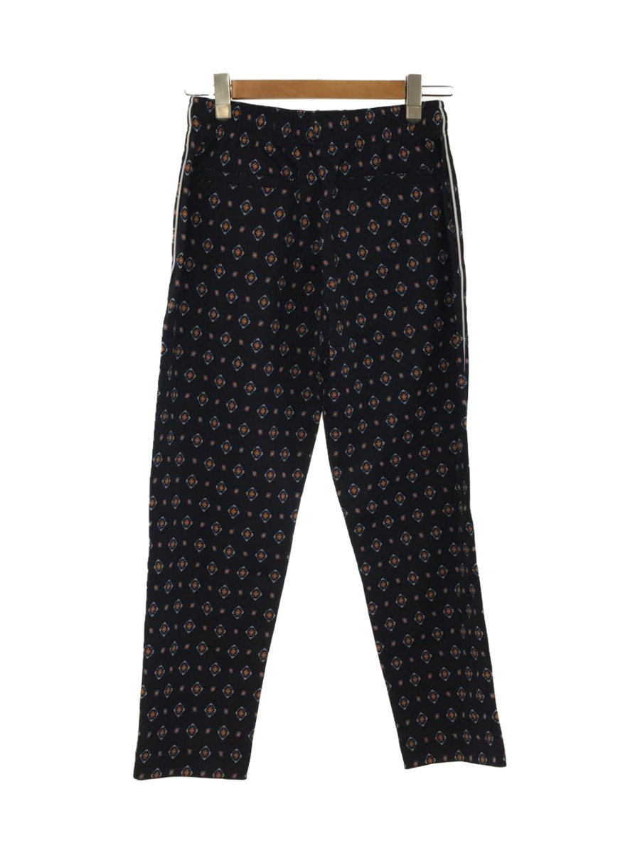 KENZO◇Jacquard Trousers/ボトム/S/ナイロン/ネイビー/総柄 | en