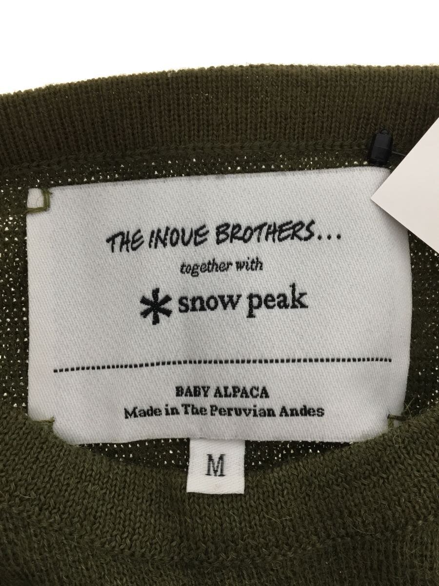 THE INOUE BROTHERS...◇×snow peak/BABY ALPACA CREW/M/アルパカ/BLK