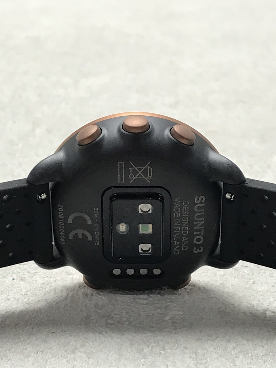 SUUNTO◇3 SLATE GREY COP M/スマートウォッチ/デジタル/ラバー