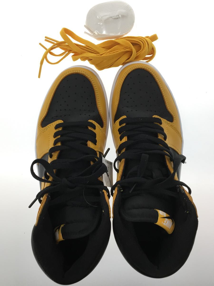 NIKE◇AIR JORDAN 1 RETRO HIGH OG/POLLEN/ハイカットスニーカー/27.5