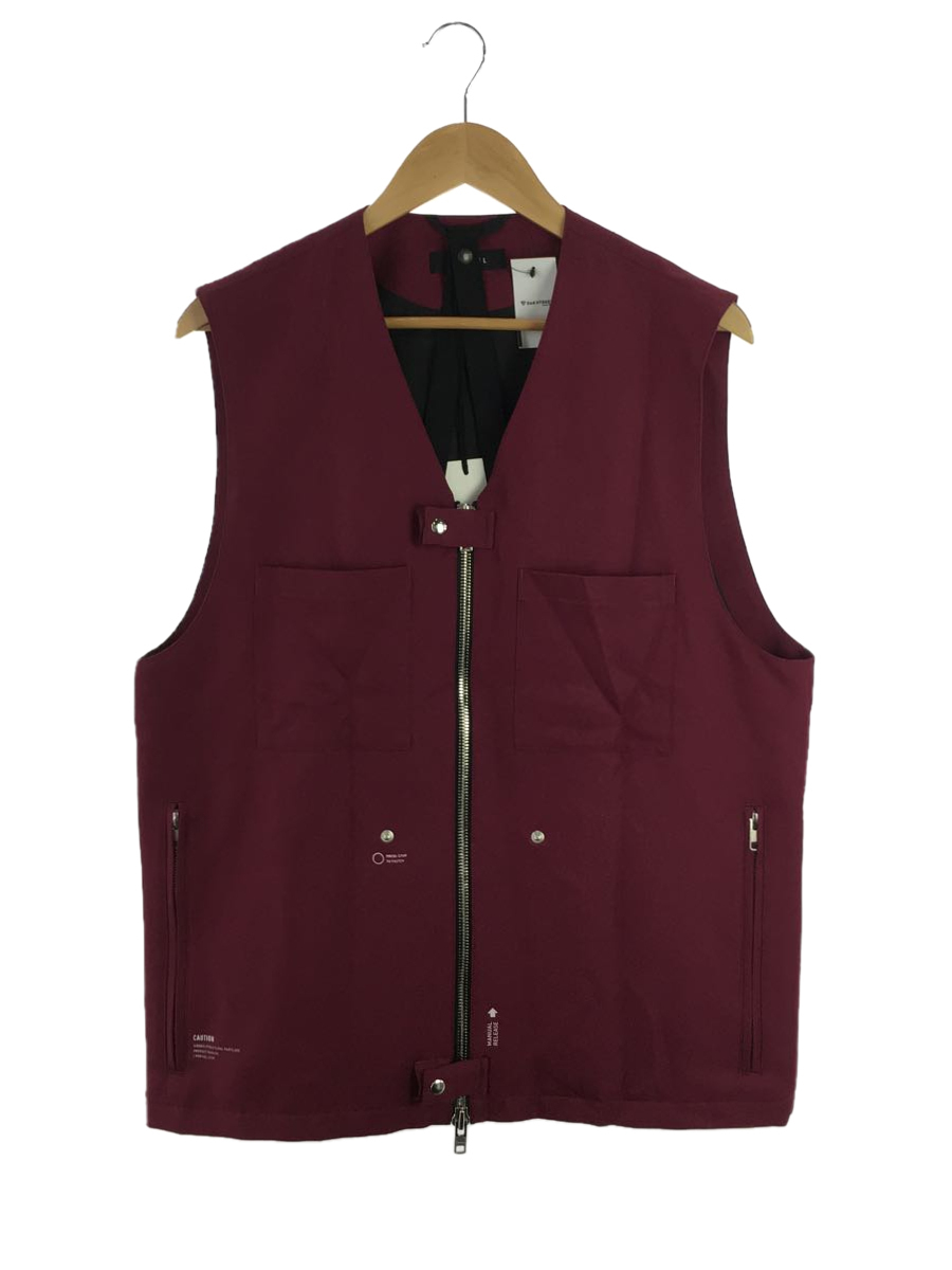 portvel◇WORK VEST/ベスト/2/ポリエステル/BRD - www