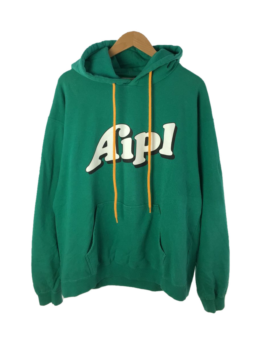 Aipl/パーカー/XL/コットン/GRN/80000001/フロントロゴパーカー - dloy