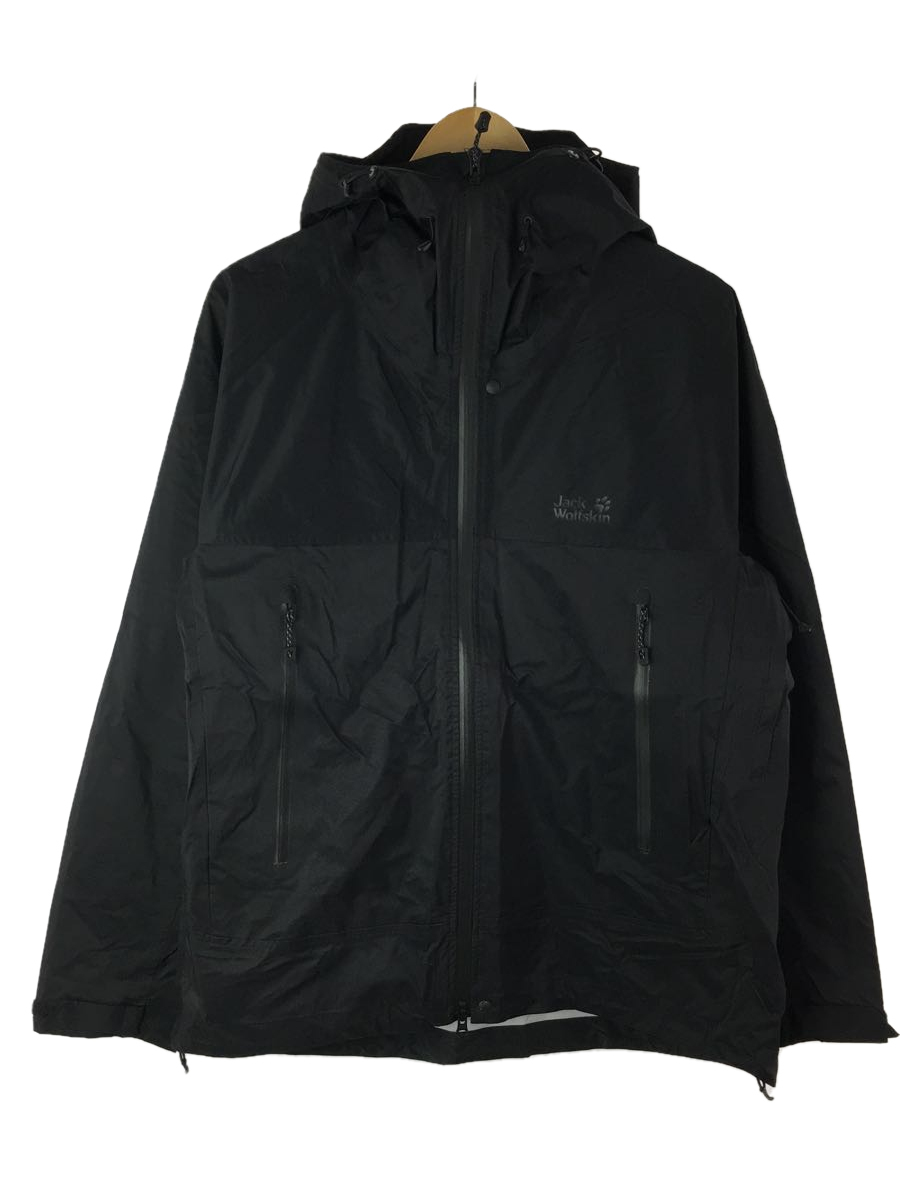 Jack Wolfskin◇ナイロンジャケット/L/ナイロン/BLK/JP TRAILHEADZ JKT