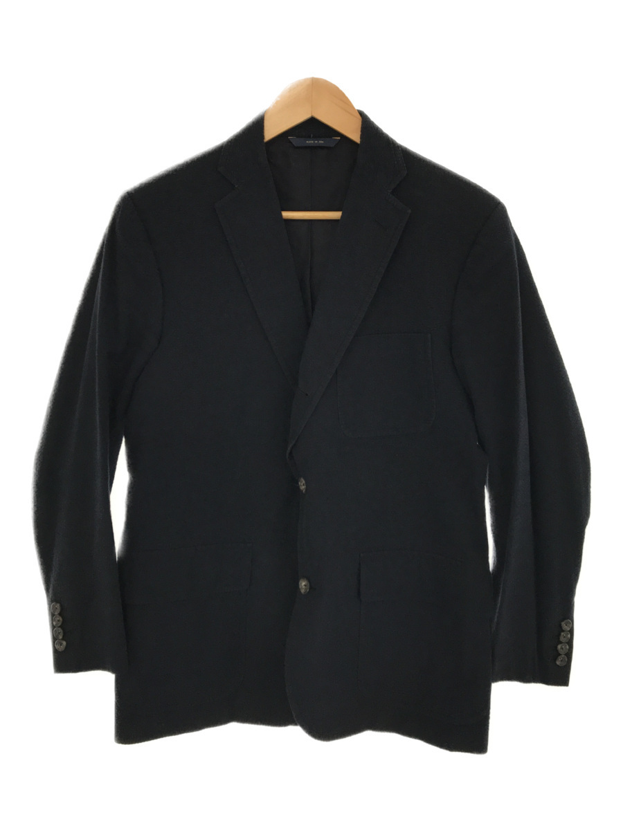 BROOKS BROTHERS◇テーラードジャケット/40/コットン/NVY/無地