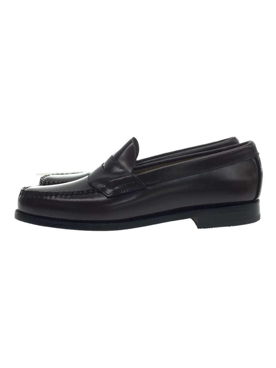 ジーエイチバス メンズ スリッポン・ローファー Leather BLACK Penny