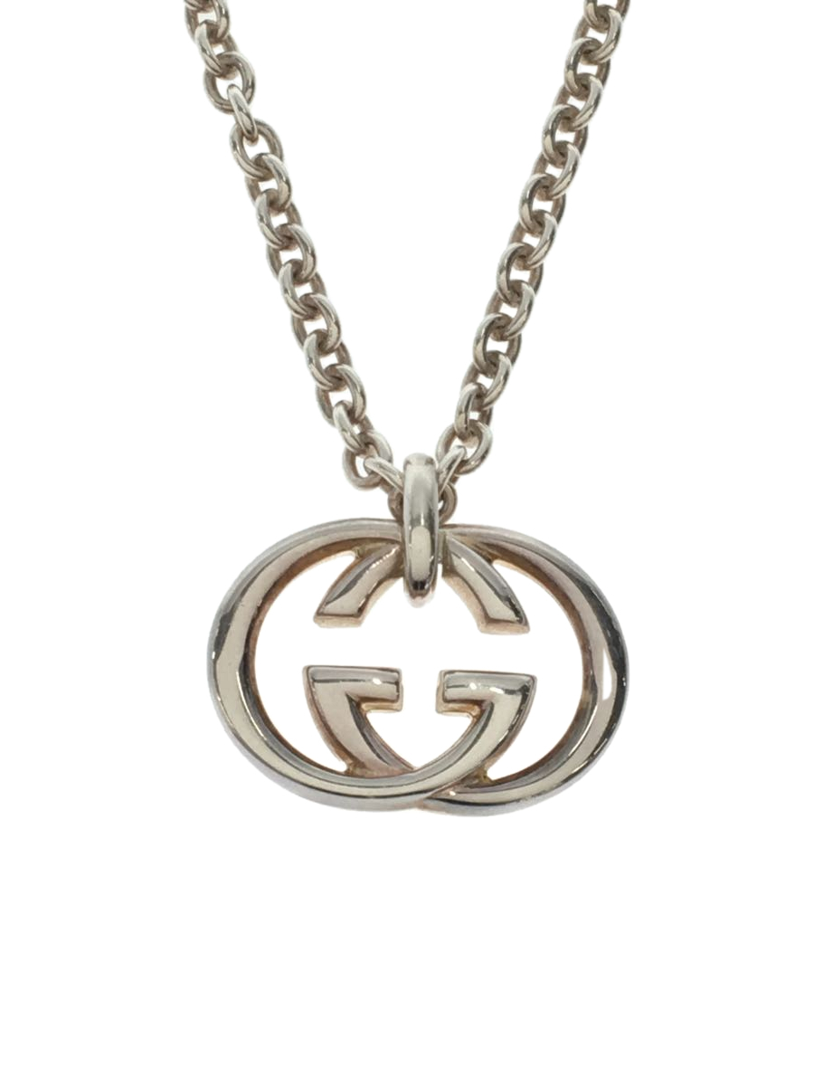 格安 GUCCI ネックレス インターロッキング SV925 鑑定済み lobny