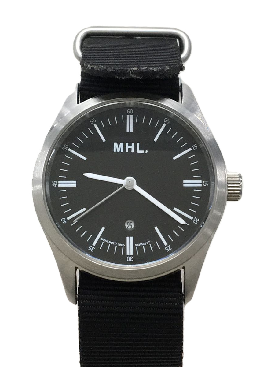 MHL.◇クォーツ腕時計/アナログ/ブラック/MILITARY WRIST WATCH
