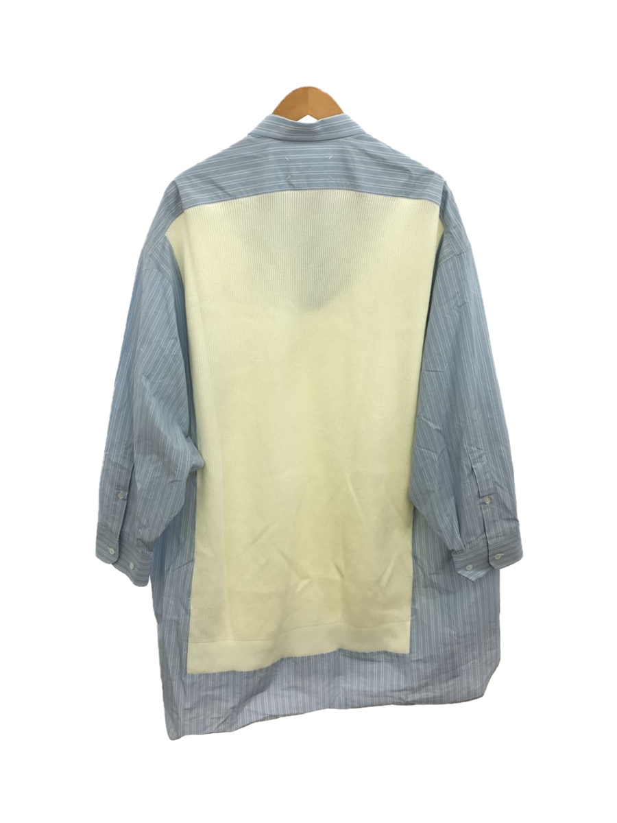 21SS MAISON MARGIELA SPLICED ニット シャツドレス 奉呈