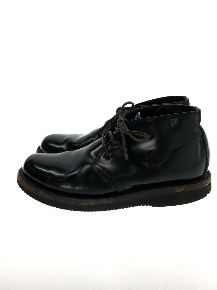 ACE BOOTS CO./チャッカブーツ/US9.5/BLK/レザー