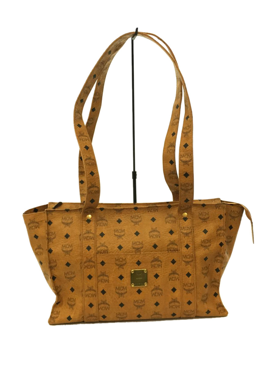 MCM◇MCM エムシーエム/トートバッグ/レザー/CML/総柄 | ayvnewspaper.com